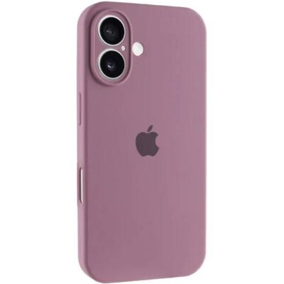 iPhone 16 Silicon Case FULL Camera №47 Lilac