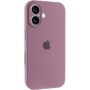 iPhone 16 Silicon Case FULL Camera №47 Lilac