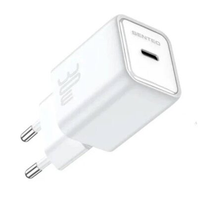 МЗП 1Port SENTEO Z-16C USB-C PD 30W Type-C to Type-C (CE сертифікат) (white)