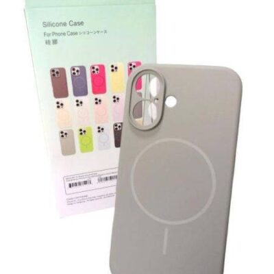 Чохол iPhone 13 Silicon BEATS with MagSafe №14 Space gray