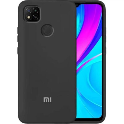 Чохол Xiaomi Redmi 9C/Redmi 10A Silicon Soft Silky №1 Black