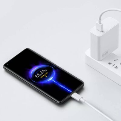 МЗП 2Port Xiaomi Mi 13AC USB+USB-C PD 3.0 120W White
