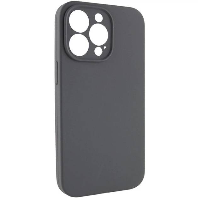 IPhone 15 Pro Silicone Case FULL Camera №12 Graphite Grey - Зображення 2