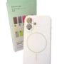 Чохол iPhone 14 Pro Max Silicon BEATS with MagSafe №4 Snow