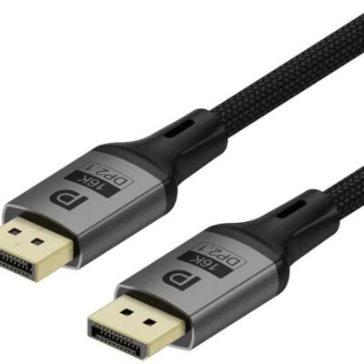 Кабель ColorWay DisplayPort-DisplayPort V2.1 16K 1.5м, Black (CW-CBDP091-BK)