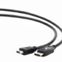 Кабель Cablexpert (CC-DP-HDMI-1M) DisplayPort-HDMI, 1м, чорний