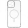 Силіконовий чохол MagSafe Full Camera для Apple iPhone 12 Pro (Прозорий)