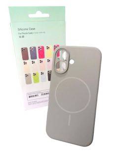 IPhone 15 Pro Silicone Case FULL Camera №14 Space Gray