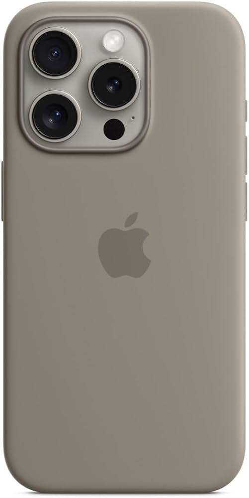 IPhone 15 Pro Silicone Case FULL №23 Grey