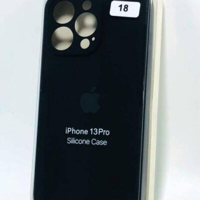 IPhone 13 Pro Silicon Case FULL Camera №18 Black