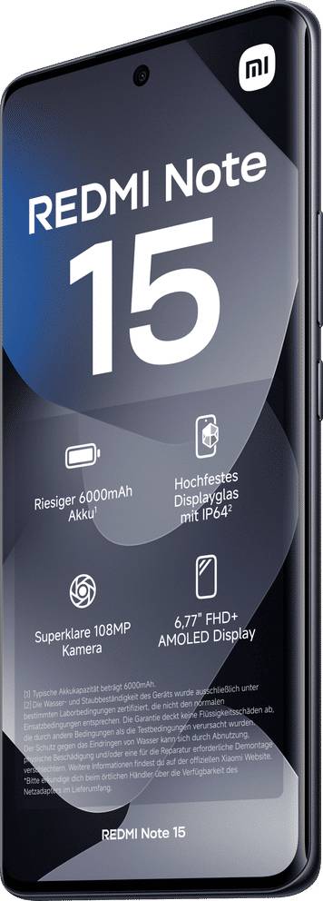 Xiaomi Redmi Note 15 4G 8/256 Black - Зображення 2