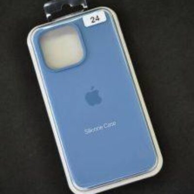 IPhone 15 Pro Silicone Case FULL №24 New Blue