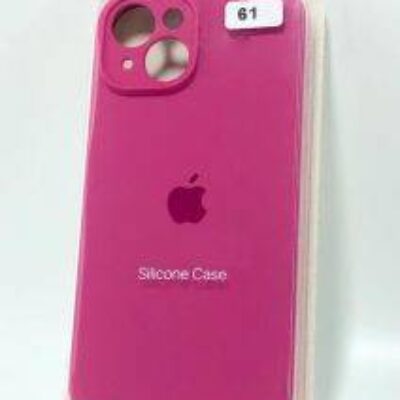 iPhone 13 Silicon Case FULL Camera №61 Hibiscous