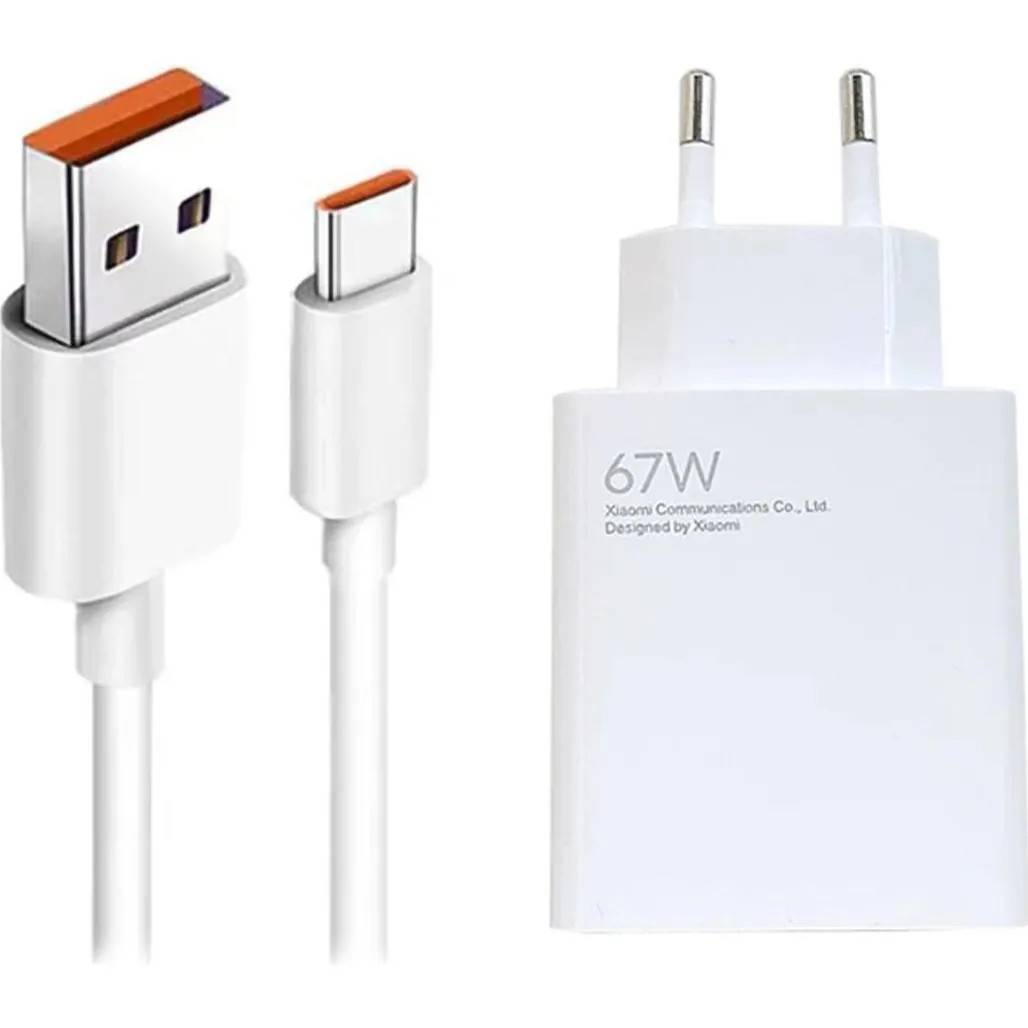 МЗП Xiaomi Charging Combo USB-A 67W with Type-C cable (BHR6035EU) White