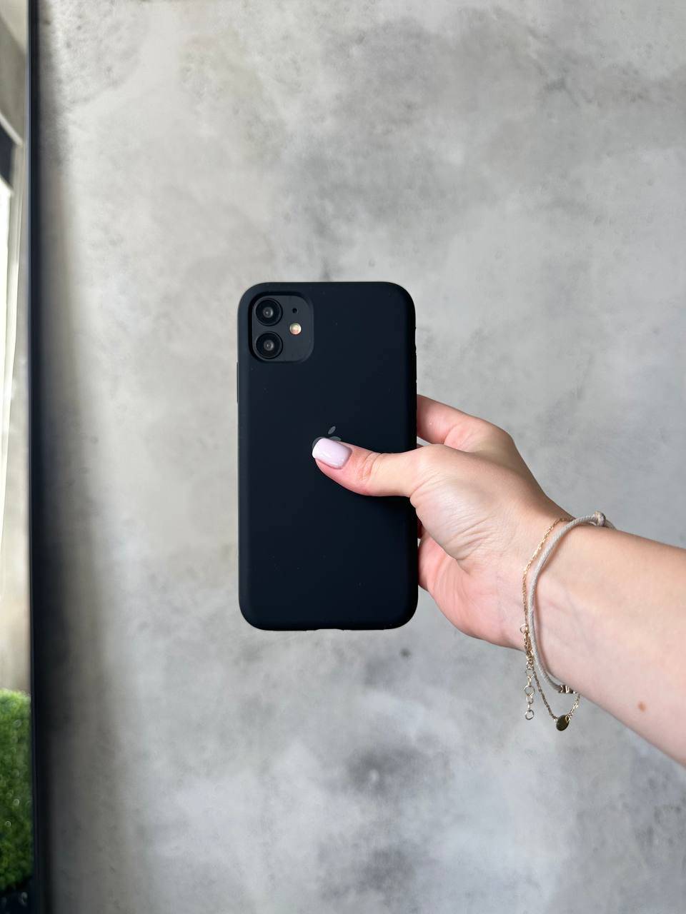 iPhone 11 Silicon Case FULL Camera №22 Cocoa
