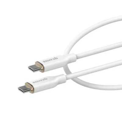 Кабель SENTEO SL-01 Silicone 100W Type-C–Type-C 1m (white)