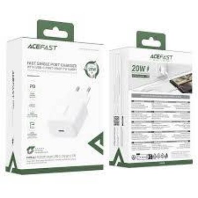 МЗП 1Port Acefast A130 USB-C PD 20W (white)