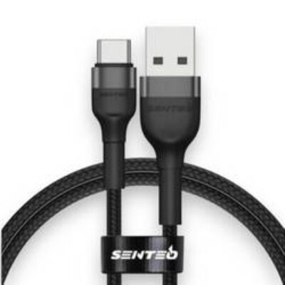 Кабель Senteo SM-05 Onyx Series USB-A to Type-C 3A 15W 1m Black