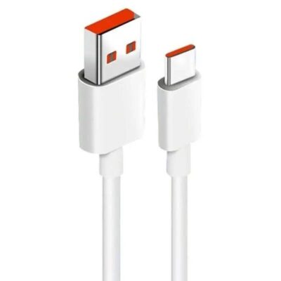 Кабель Xiaomi USB-A to USB-C 6A 1m (BHR6032GL) White