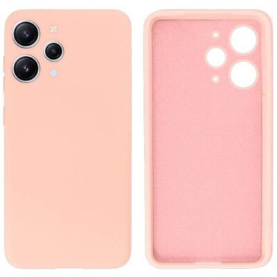 Чохол Redmi 12 (4G) Bizon Soft Silicon Full Pink Sand