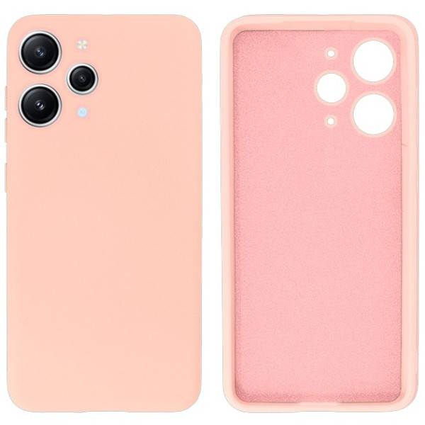 Чохол Redmi 12 (4G) Bizon Soft Silicon Full Pink Sand