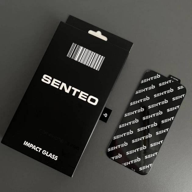 iPhone 16 Pro/iPhone 17/iPhone 17 Pro Senteo Impact Glass 2.5D