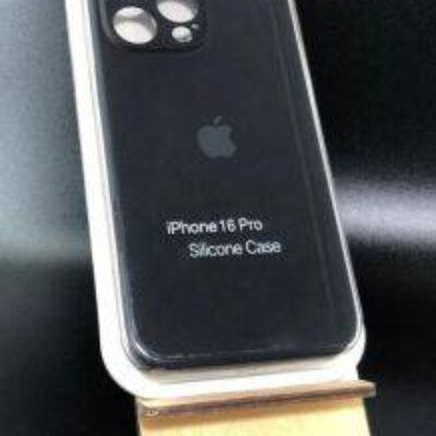 iPhone 16 Pro Silicon Case FULL Camera №18 Black