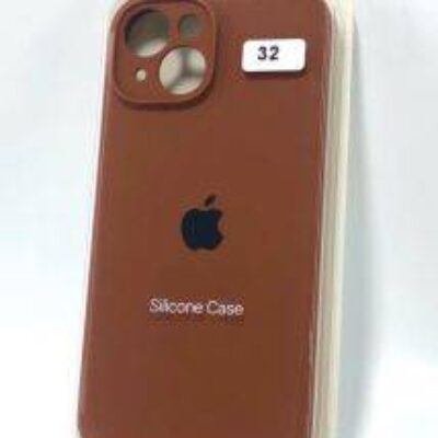 iPhone 13 Silicon Case FULL Camera №32 Milk Chocolate