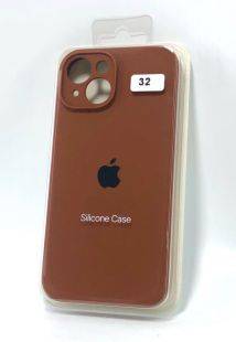 iPhone 13 Silicon Case FULL Camera №32 Milk Chocolate