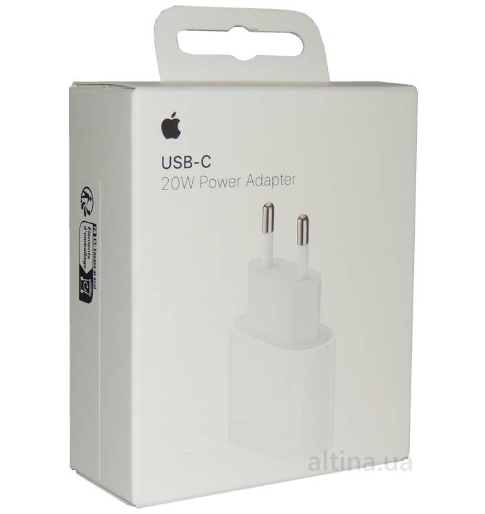 МЗП Apple 20W USB-C (MD3J4ZM/A) White