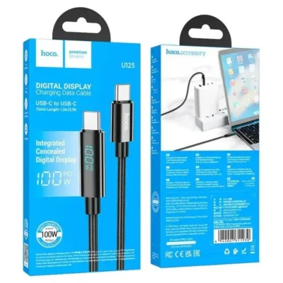 USB Кабель Type-C to Type-C HOCO U125 100W(1.2m)